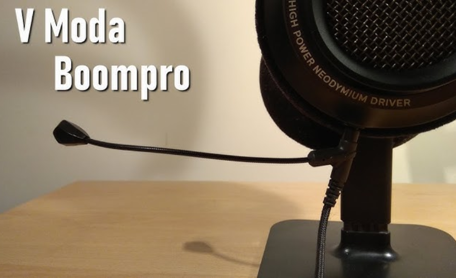 how to connect v0moda boom mic to dst770 pro