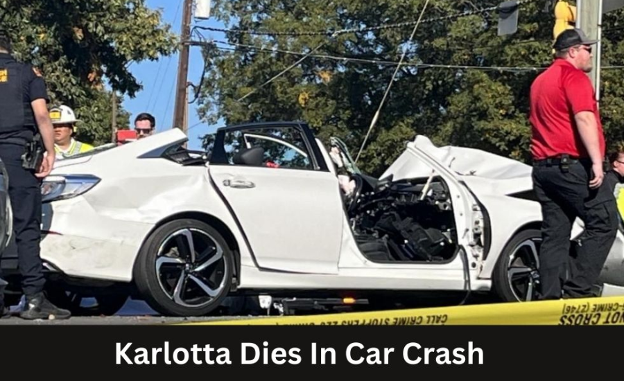 Karlotta Dies in Car Crash